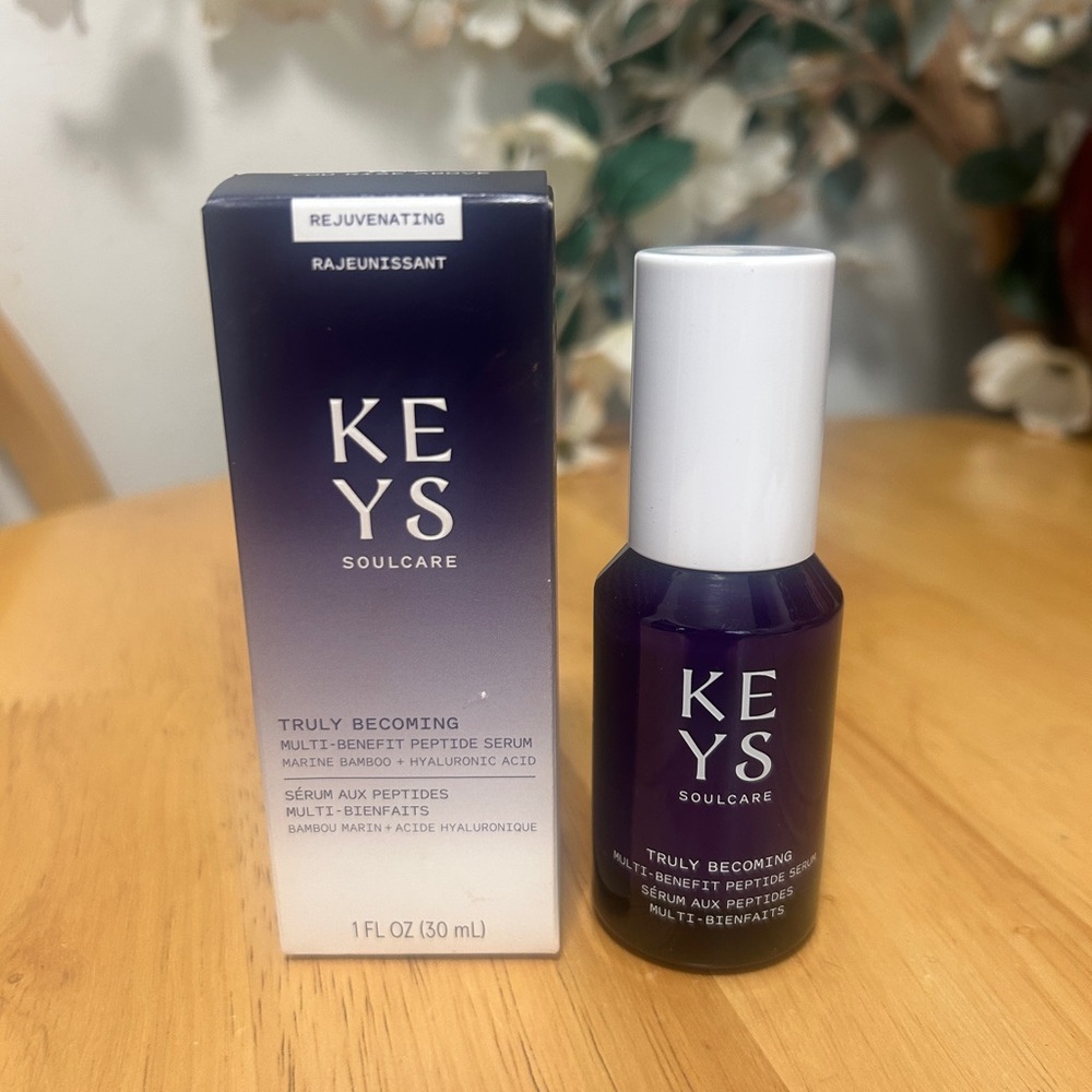 Keys Soulcare Truly Becoming Multi-Benefit Peptide Serum - 1 fl oz - New in Box